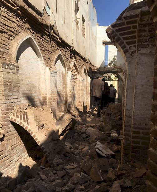 برخورد قضایی با عاملان تخریب مجدد ساباط تاریخی خیابان عبید زاکانی