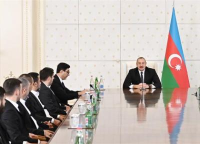 انتقاد تند رئیس جمهور آذربایجان از ناداوری در فوتبال اروپا