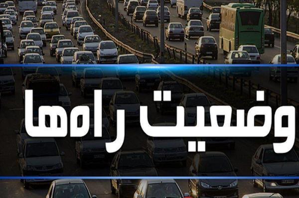ترافیک سنگین در آزادراه ساوه ، تهران