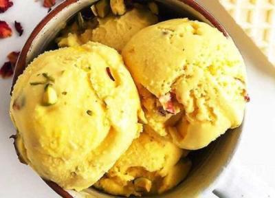 تهیه بستنی سنتی بدون ثعلب در خانه