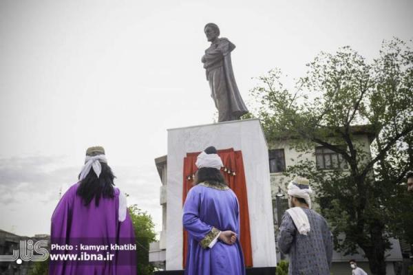 تندیس سعدی در پایتخت رونمایی شد تندیس سعدی در مرکز رونمایی شد