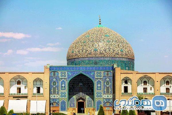 سرانجام فاز نخست بازسازی گنبد مسجد شیخ لطف الله اصفهان
