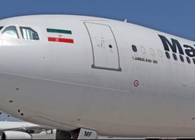 فرود اضطراری هواپیمای ایرانی در تاشکند به علت سکته یک مسافر